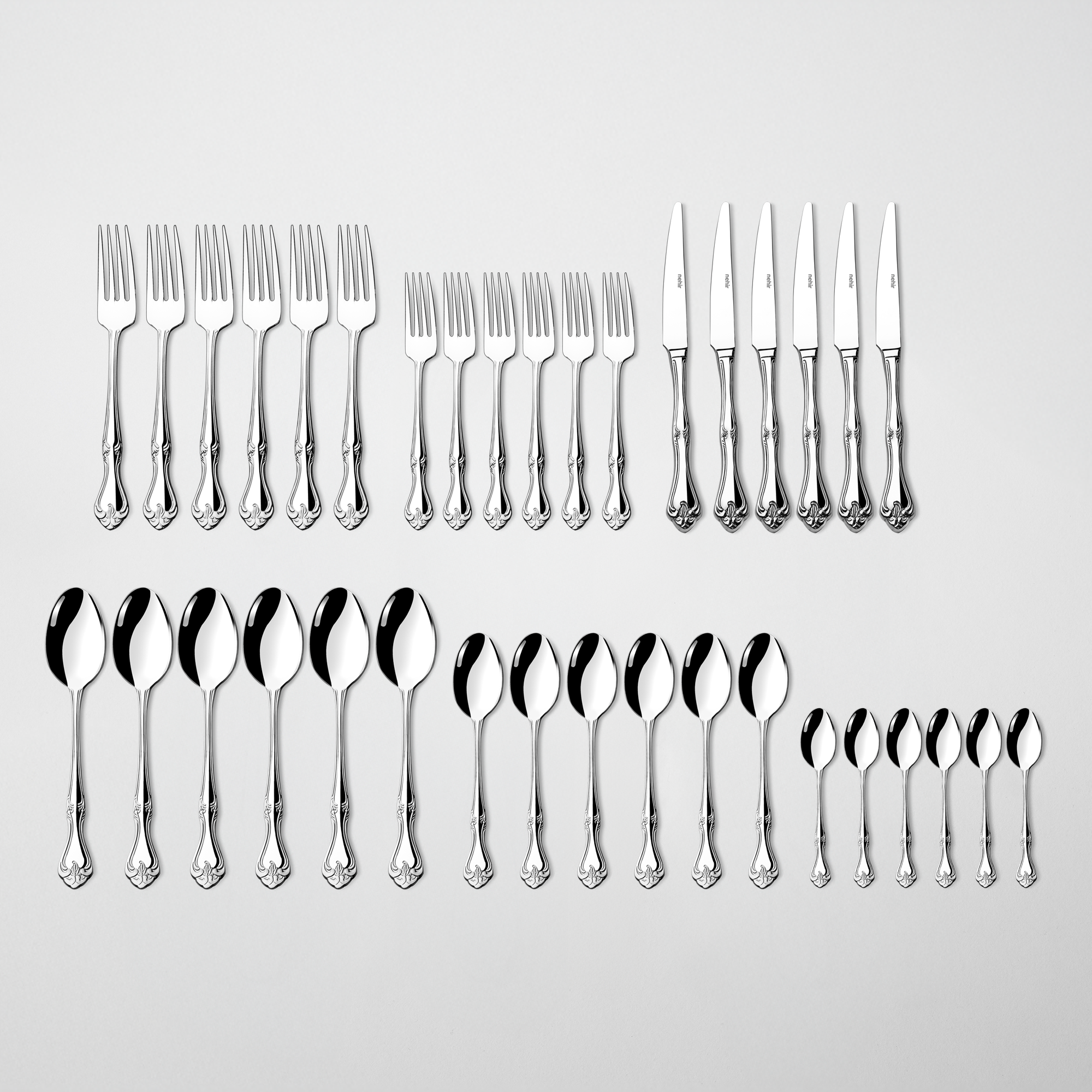Lalezar 36 Piece Cutlery Set