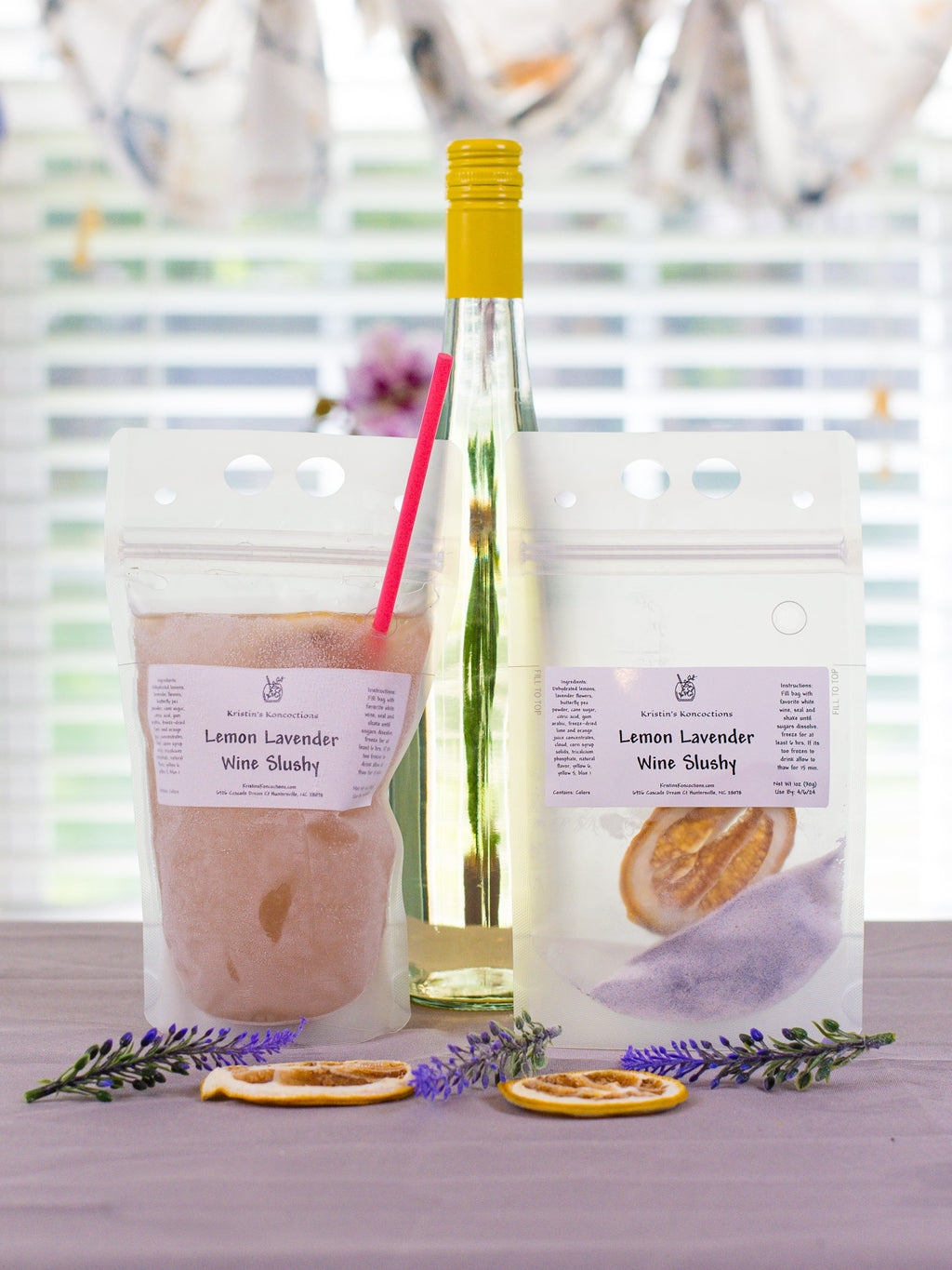 Wine Slushy Pouches - Pool & Beach Safe!