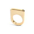 Lily Geometric Statement Ring