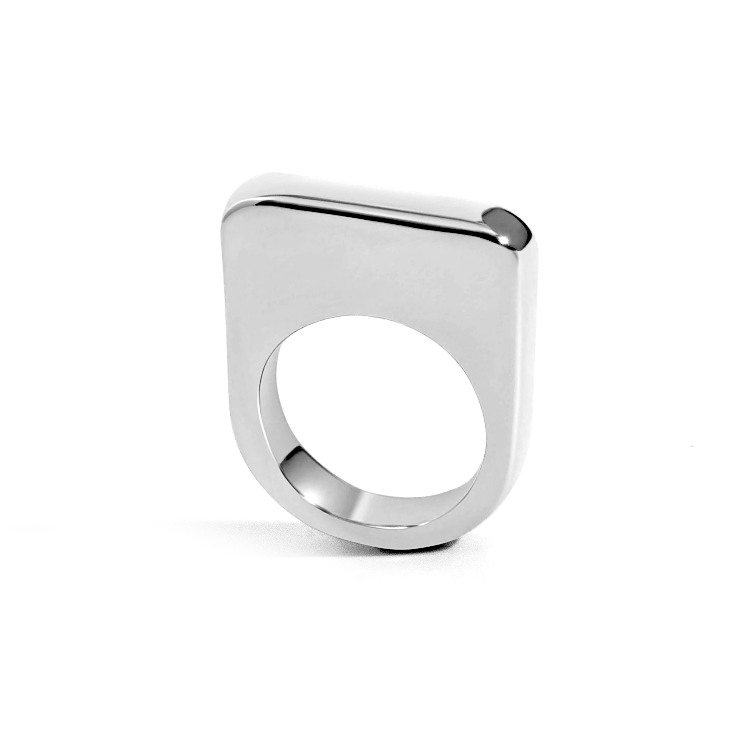 Lily Geometric Statement Ring