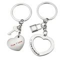 Love Couple Keychain Pendant Creative Valentine'S Day Other Festivals Small Gift Keyrings Pendant