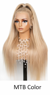 Chocolate Brown HD Transparent Lace 24' Frontal Glueless Wigs Natural/Deep Wave Human Hair Wigs