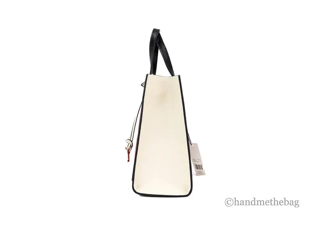 Marc Jacobs Grind Mini Leather Tote – Pomegranate Color block Crossbody Bag