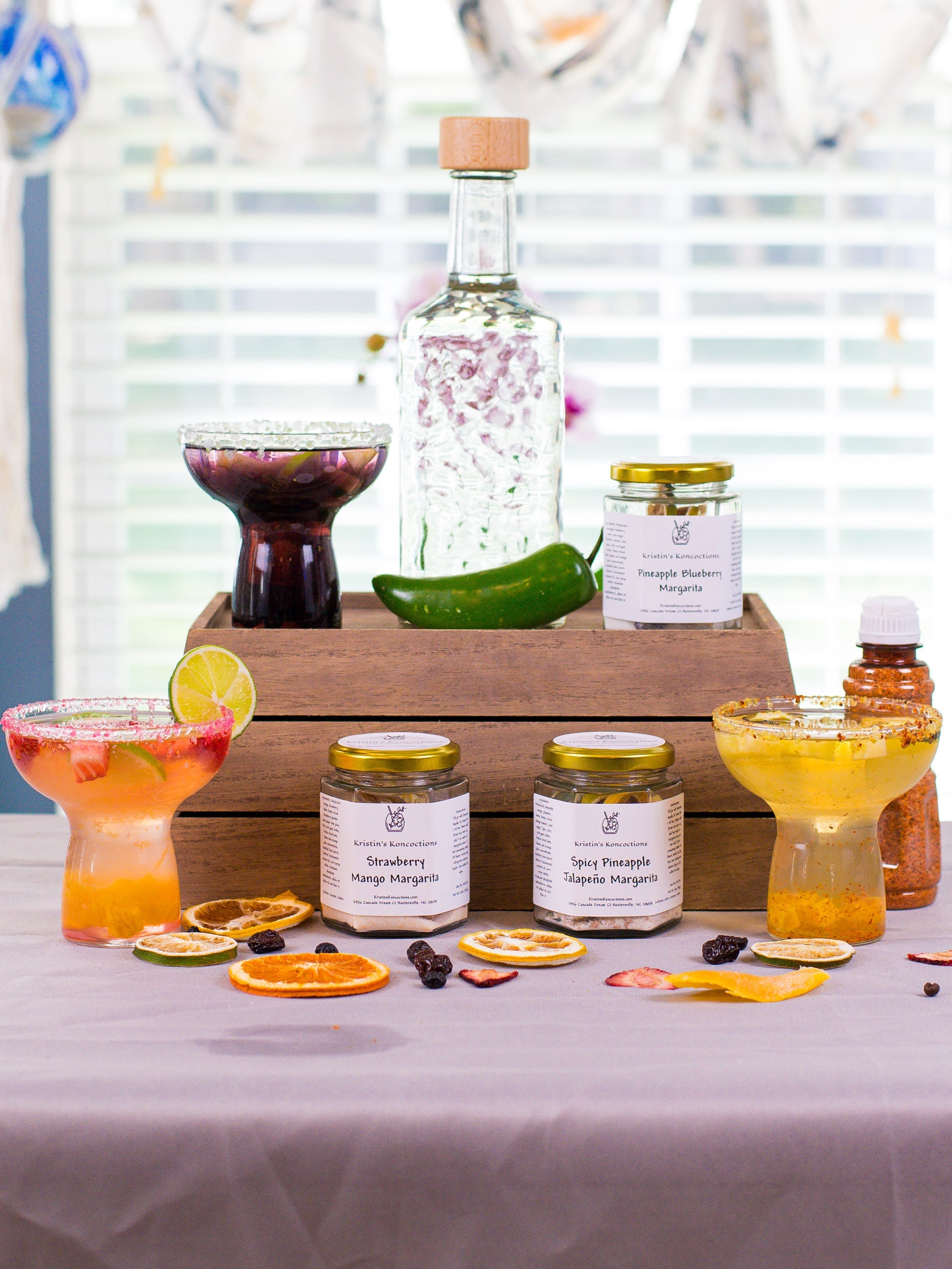 DIY Margarita Cocktail Kit Gift Set 3-Pack