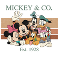Mickey & Friends Family Vacation PNG Bundle - Digital Download