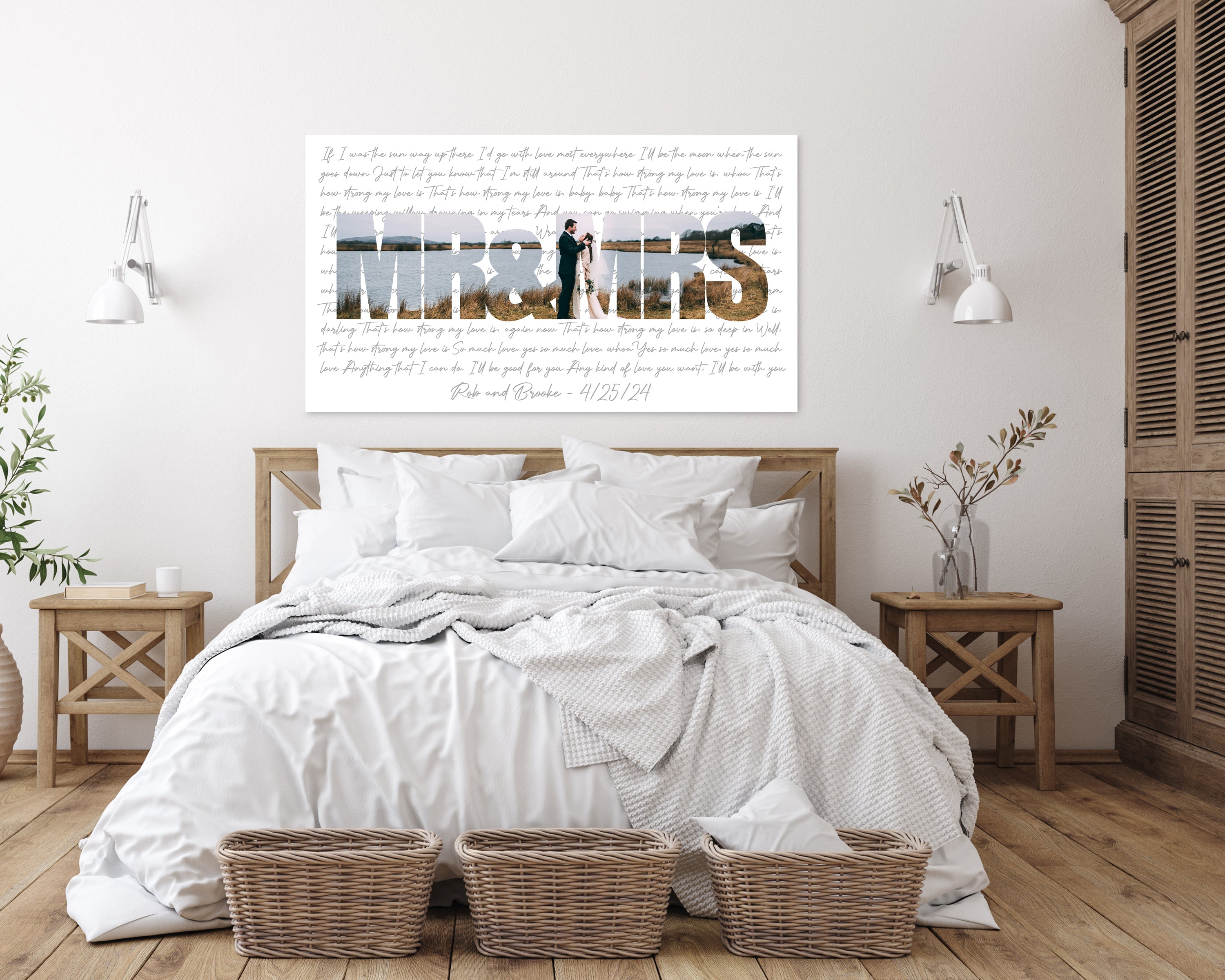 Custom Letter Photo Collage Gift