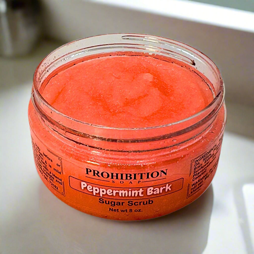 Peppermint Bark Sugar Scrub