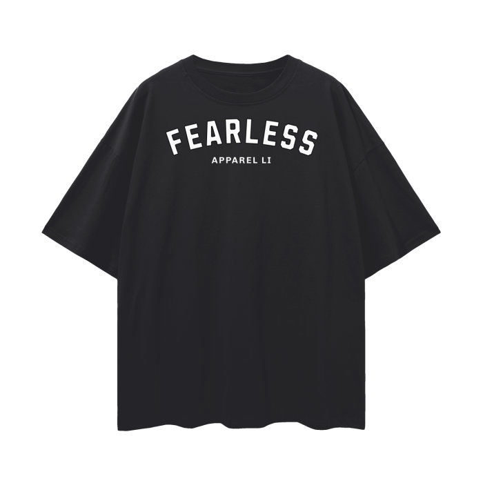 FearLessLi Streetwear Oversized T-Shirt