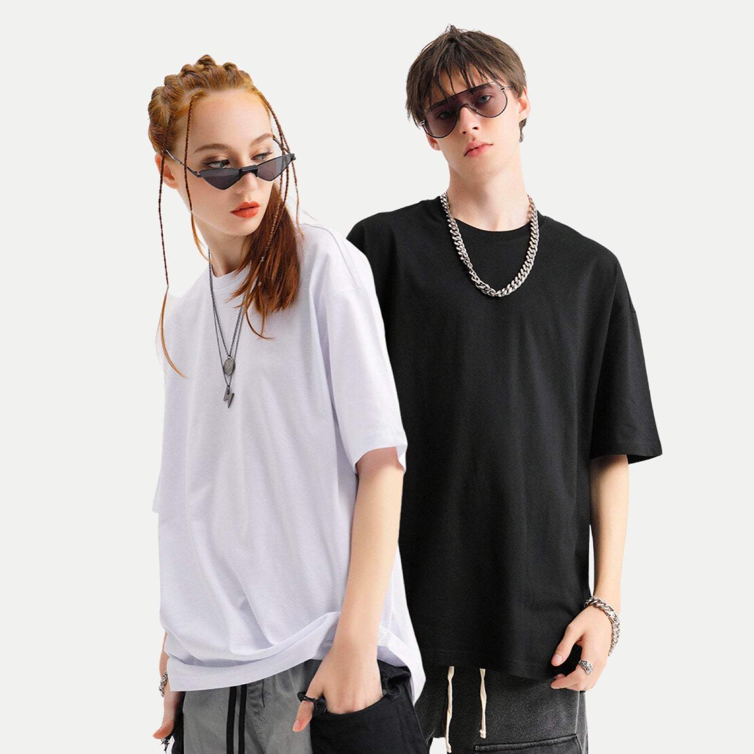 FearLessLi Streetwear Oversized T-Shirt