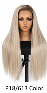Chocolate Brown HD Transparent Lace 24' Frontal Glueless Wigs Natural/Deep Wave Human Hair Wigs