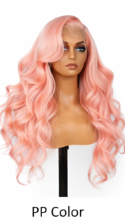 Ash Blonde Balayage Wig 24' Human Hair Body Wave Wear and Go Glueless Blonde Prebleached