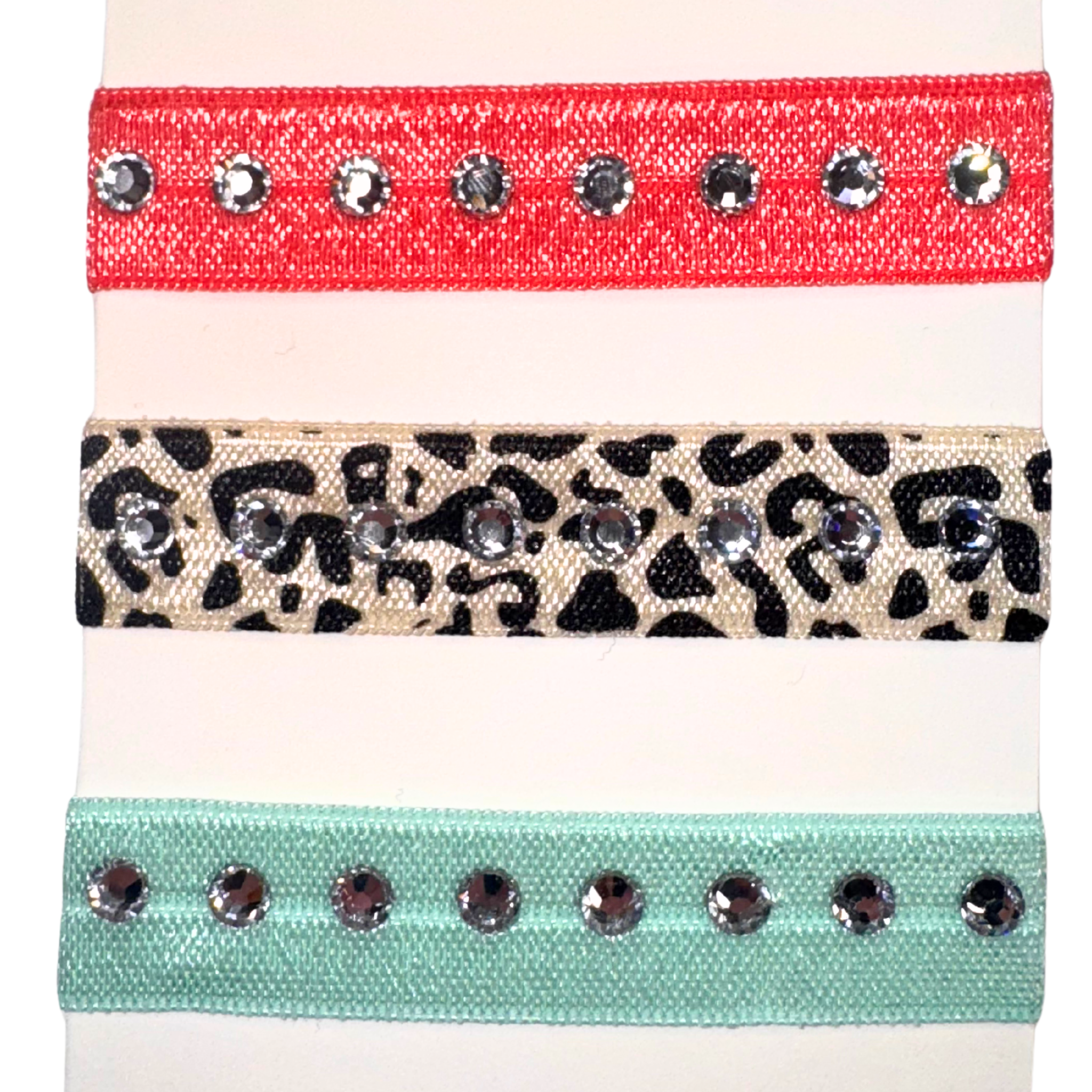 Hidey Bracelet/Hair Ties with Austrian Crystals