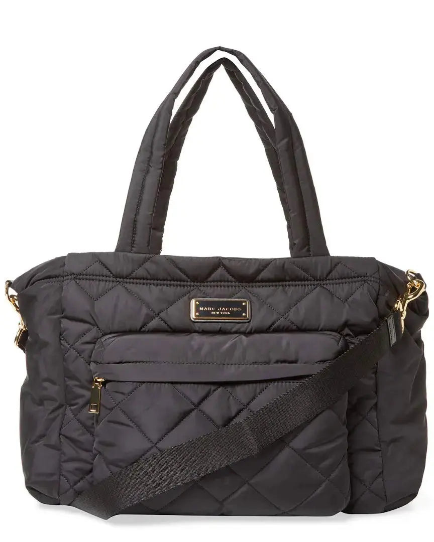 Quilted Diaper Bag Large – Baby Bag with Changing Pad & Shoulder Strap