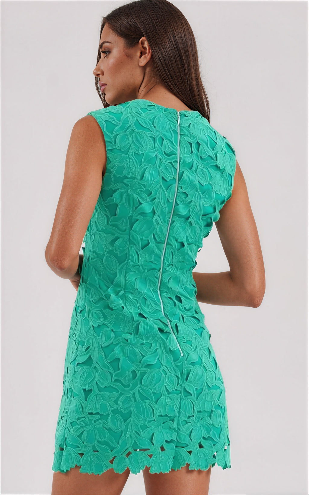 Eden Mini Dress – Green