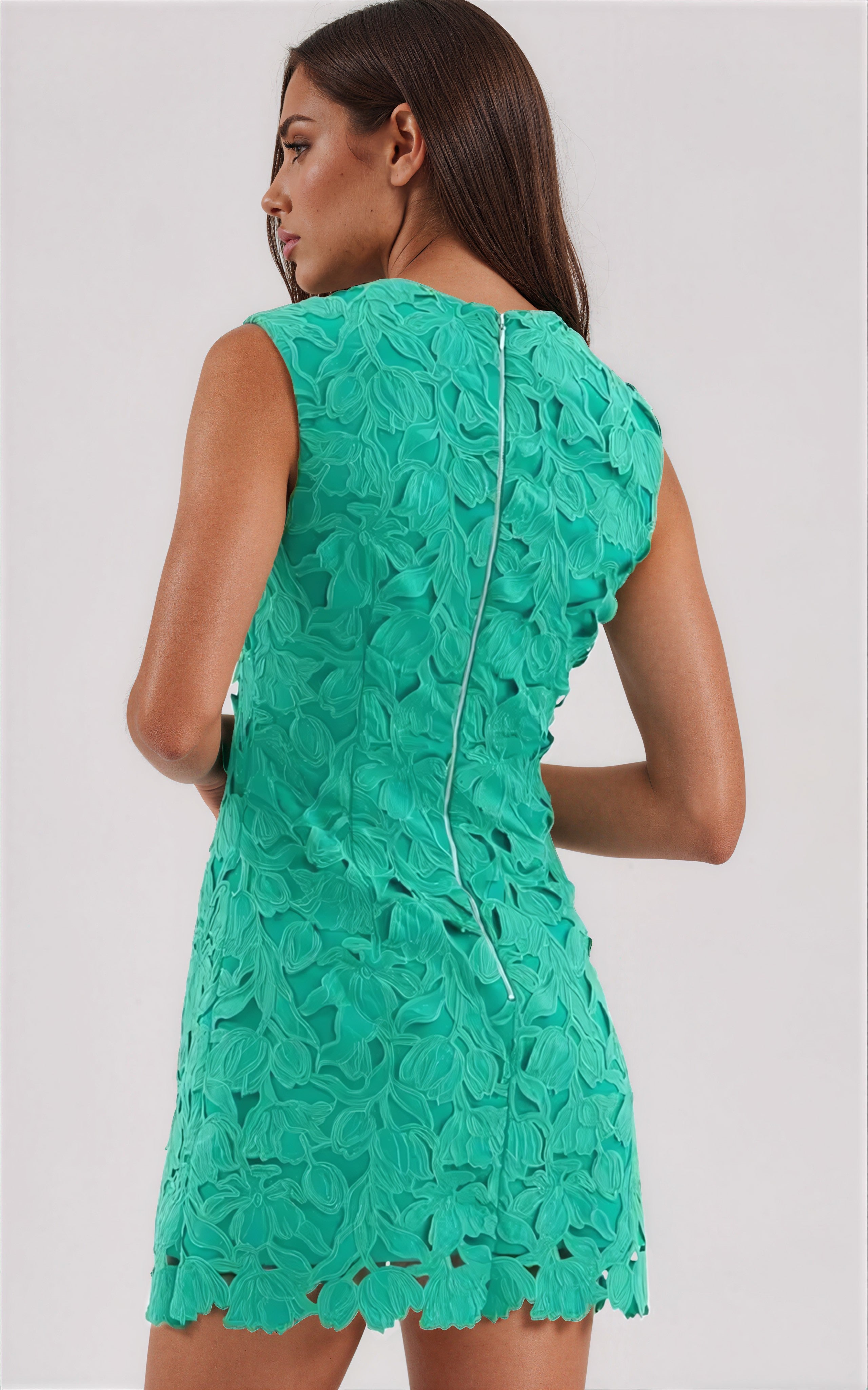 Eden Mini Dress – Green