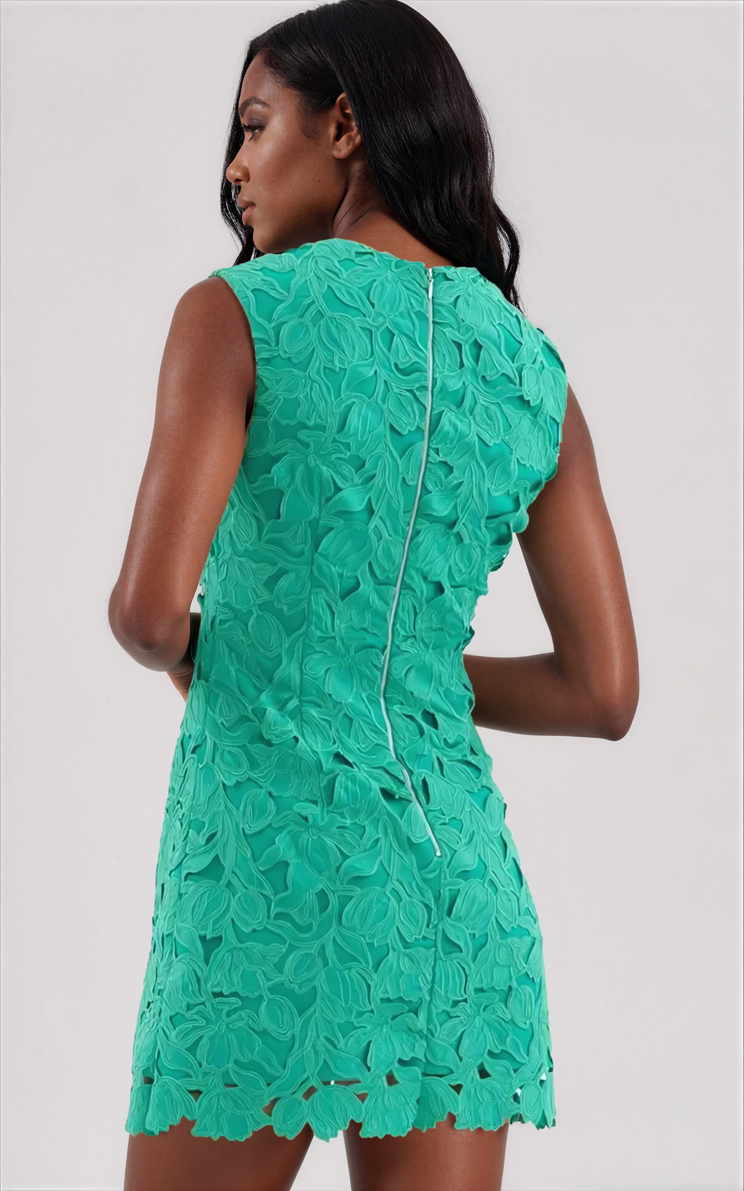 Eden Mini Dress – Green