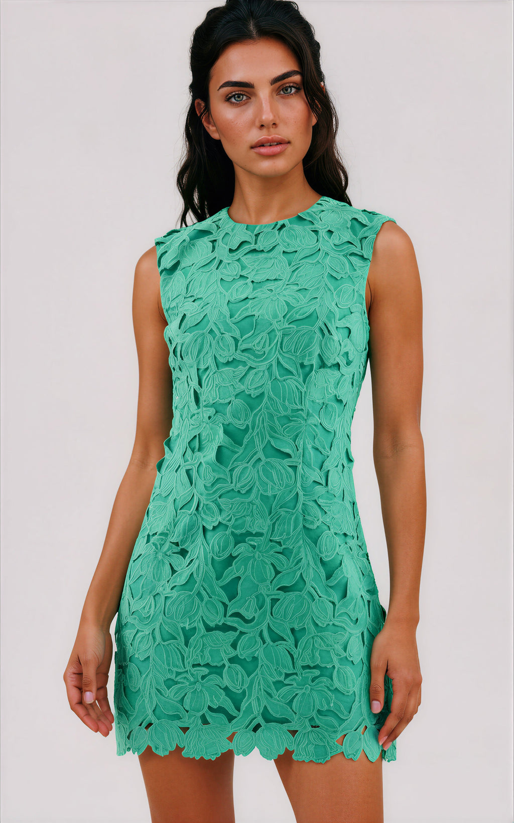 Eden Mini Dress – Green