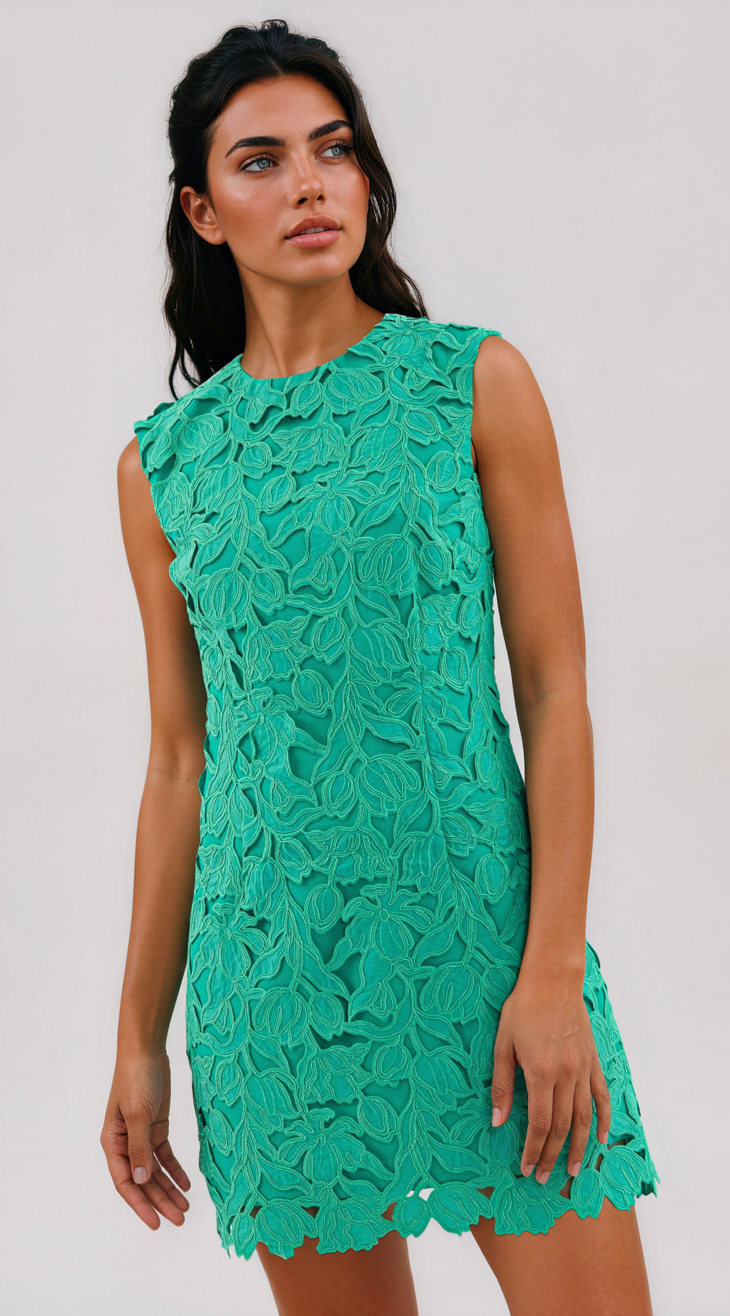 Eden Mini Dress – Green