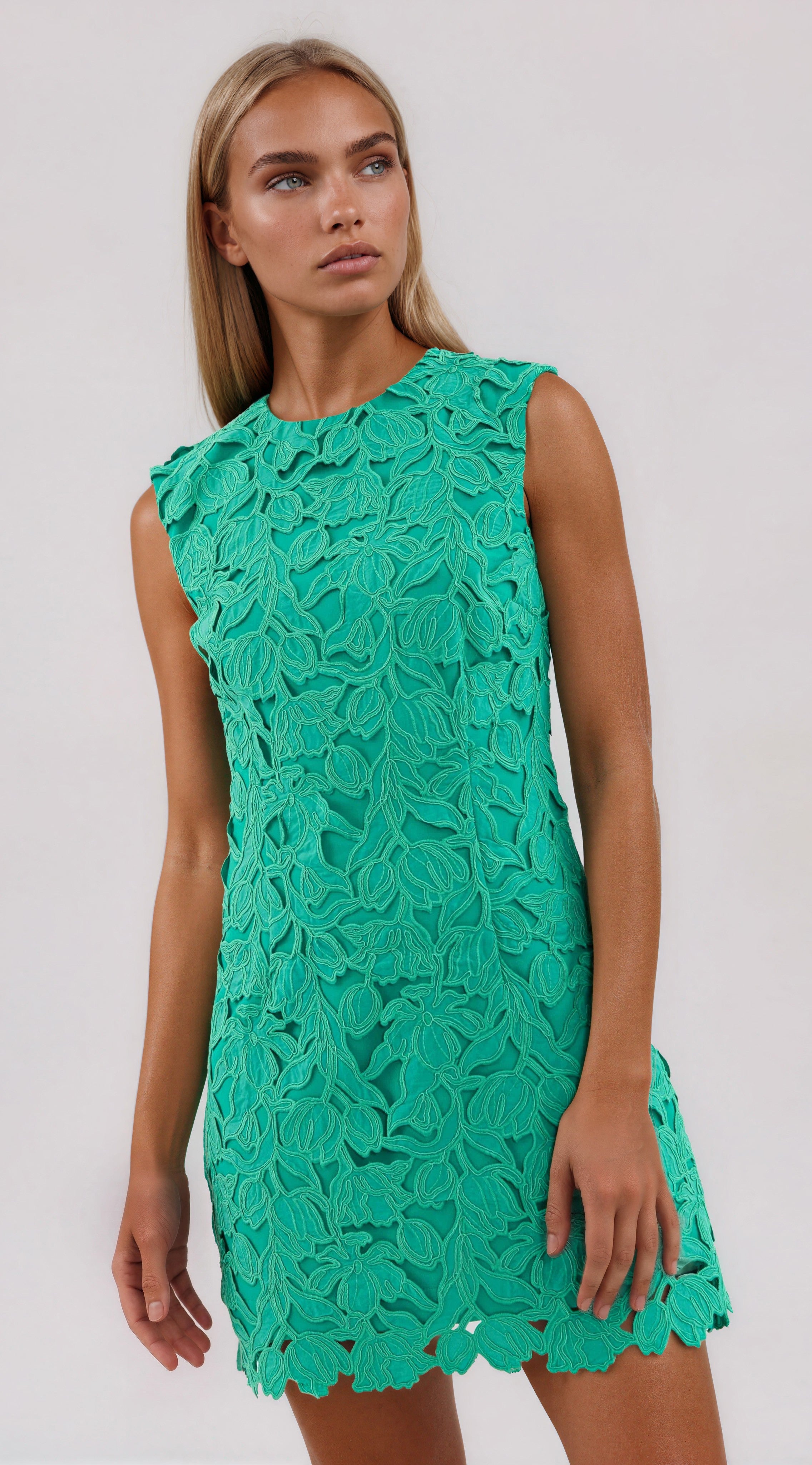 Eden Mini Dress – Green