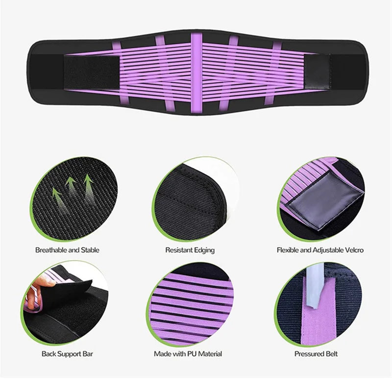 Women’s Waist Trainer Belt – Elastic Slimming Body Shaper for Fitness and Workouts