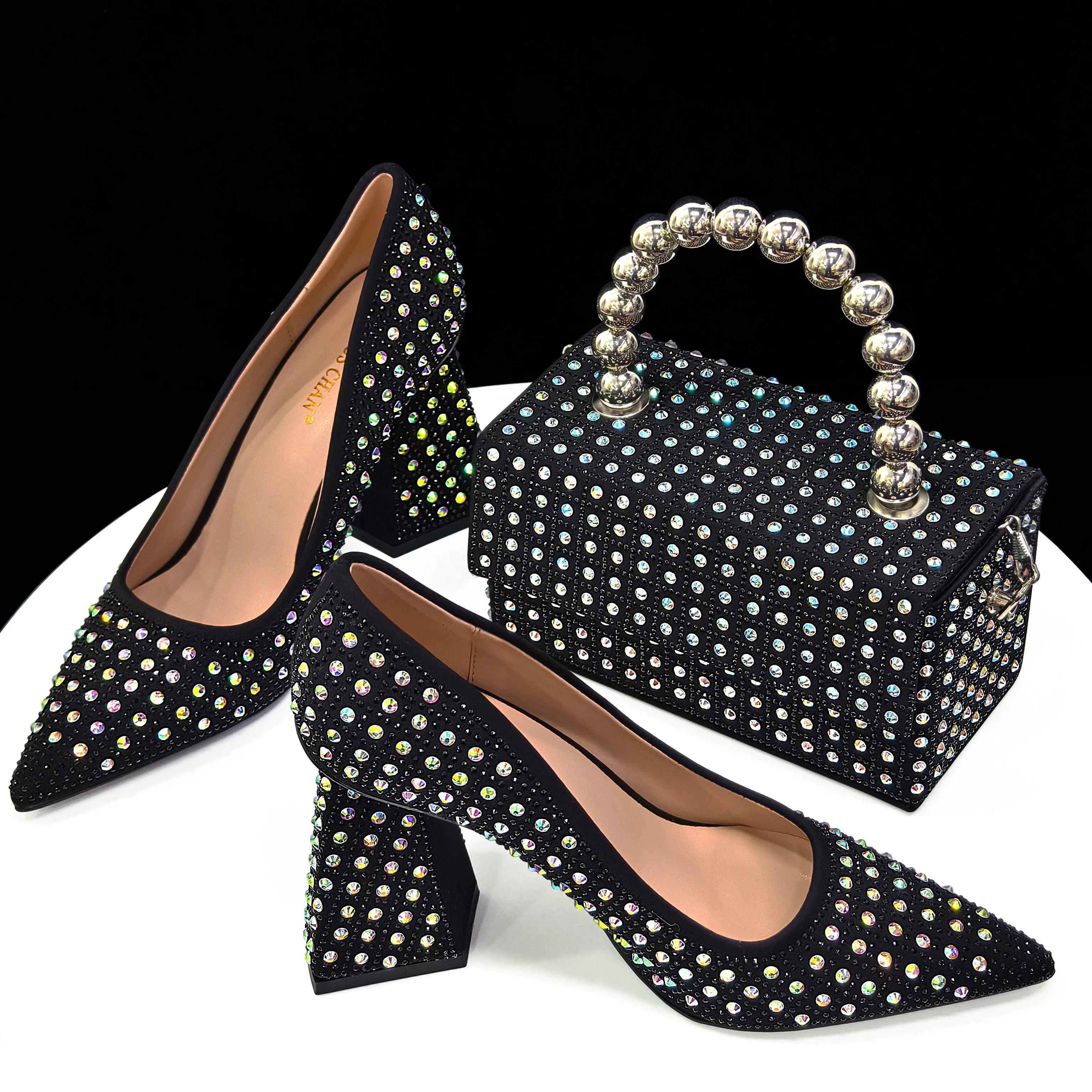 Lastest Shoes And Bag Matching Set HOP1-4
