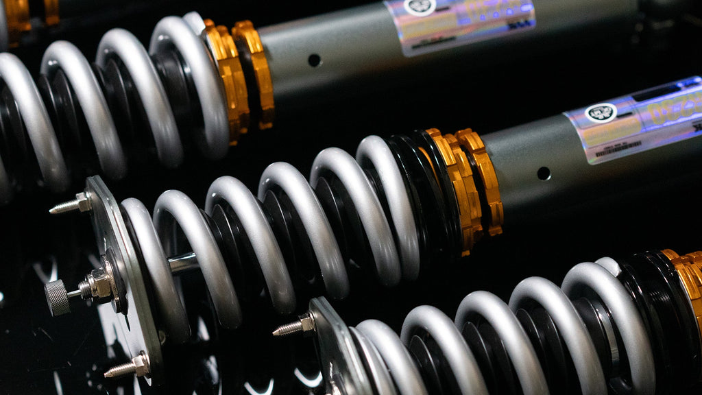 Mercedes SL65 AMG R230 Coilover Conversion Kit with Adjustable Sway Bars and Power Steering