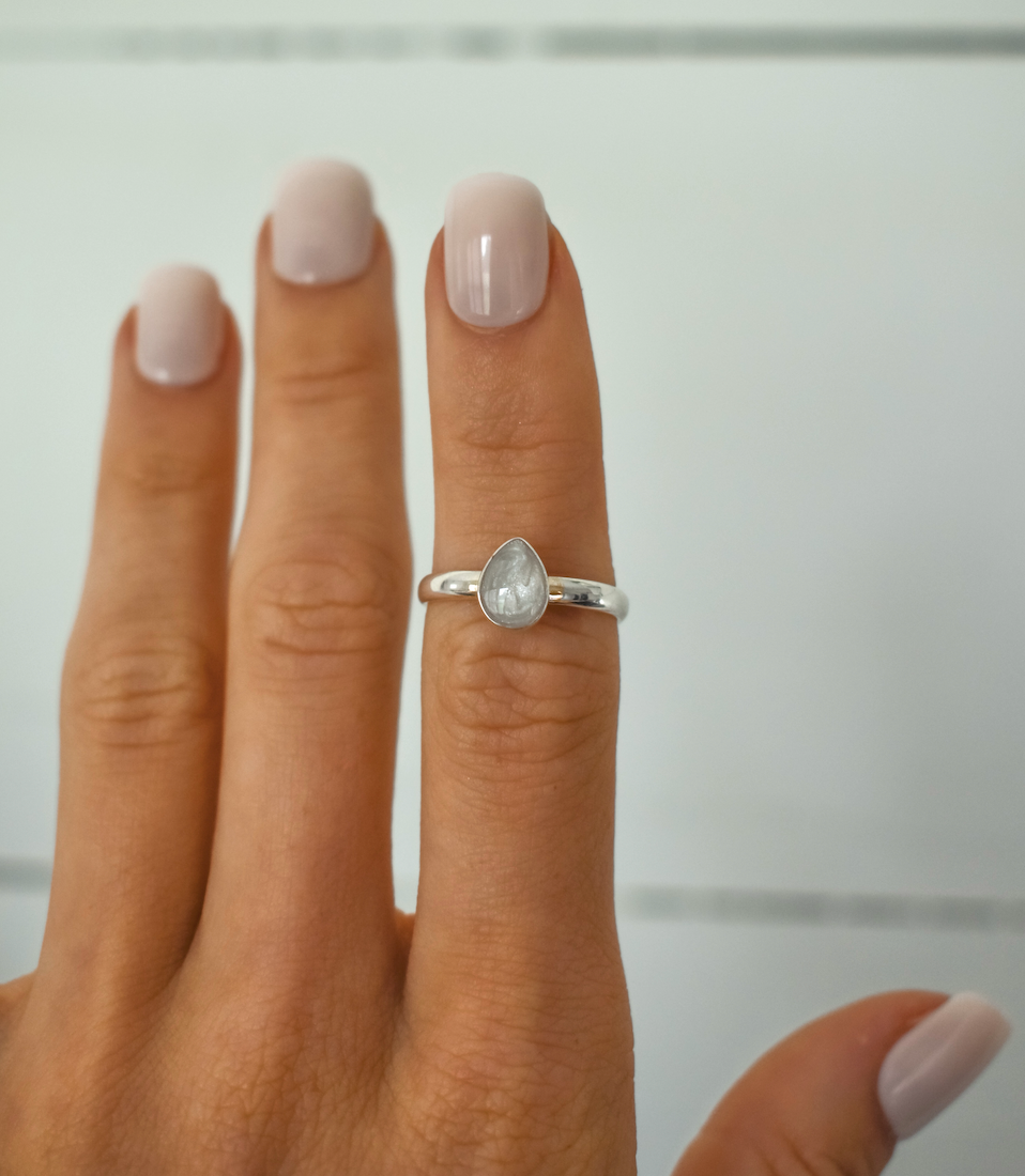 Classic Teardrop Ring
