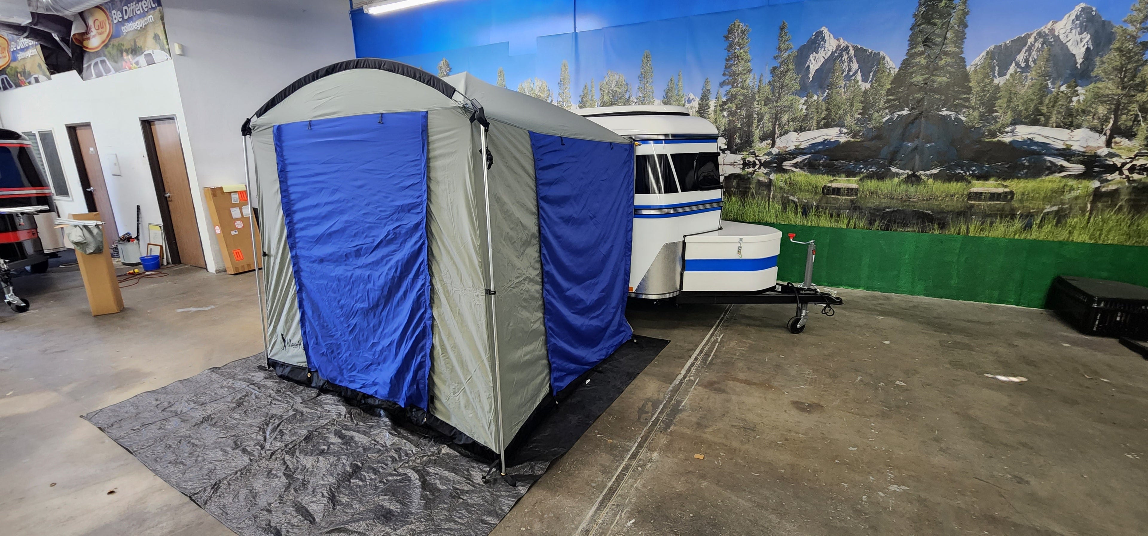 Meerkat Trailer Side Tent for Enhanced Outdoor Adventures and Camping Comfort
