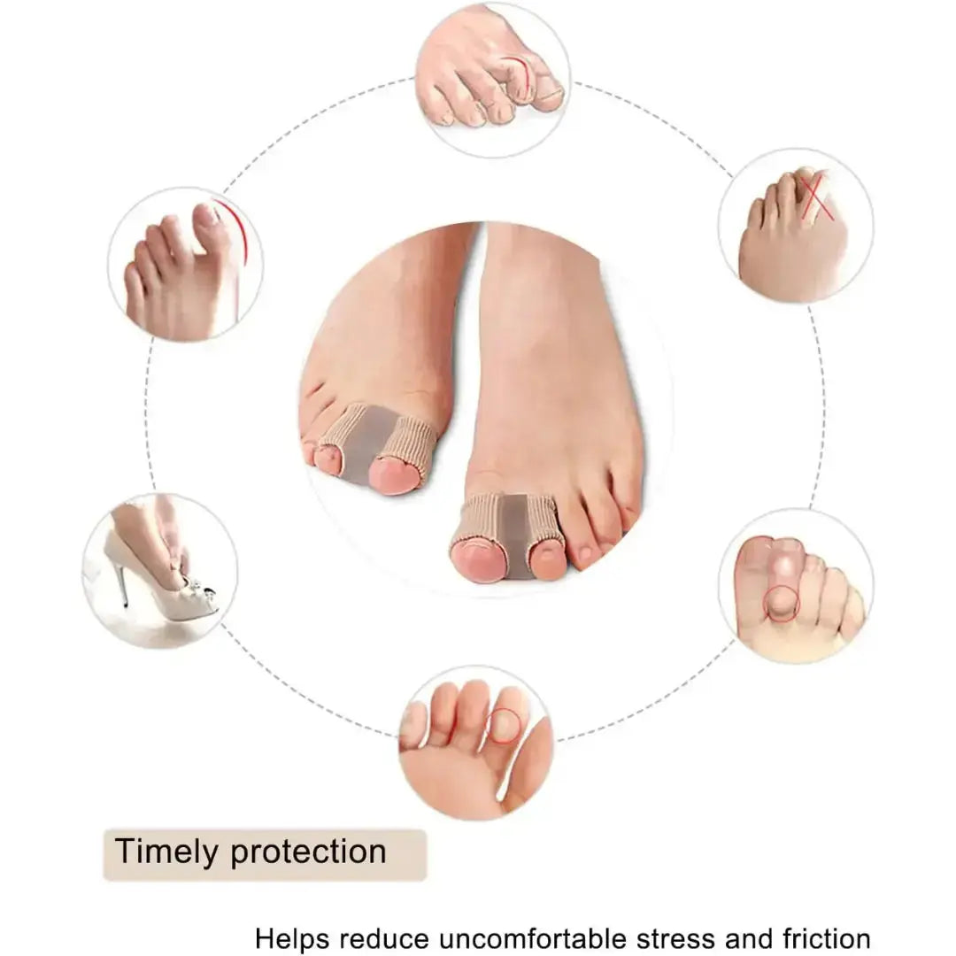 Silicone Toe Separators for Bunions | Pain Relief Toe Spacers