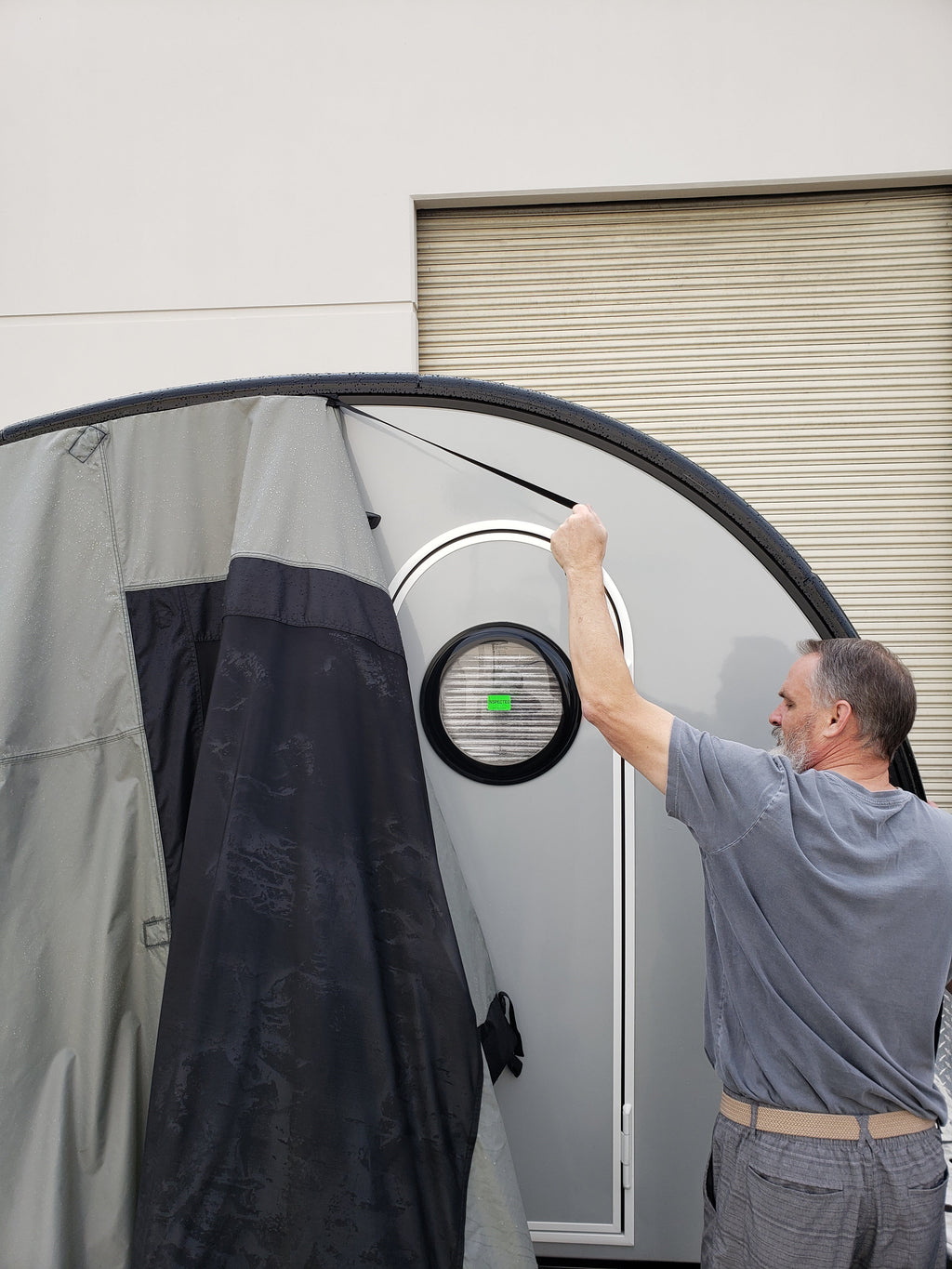 NuCamp TAB 320 Trailer Side Tent for TAB and Boondock Trailers