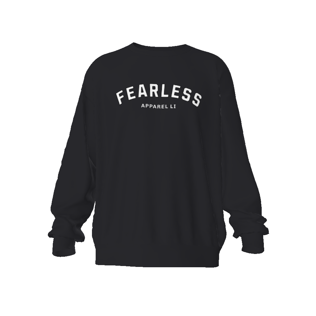 FearLessLi Streetwear Unisex Oversized Sweatshirt