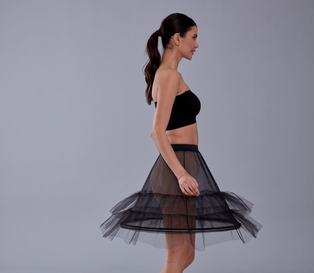 Short Hoop Skirt Underskirt (Petticoat)