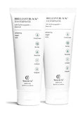 Natural Charcoal Toothpaste + Hydroxyapatite Bundle – Fluoride-Free Whitening & Remineralizing Duo