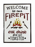 UW6085 Fire Pit - Eat, Drink and get Toasted