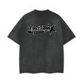 FearLessLi @Casino Vintage Wash Frayed T-Shirt