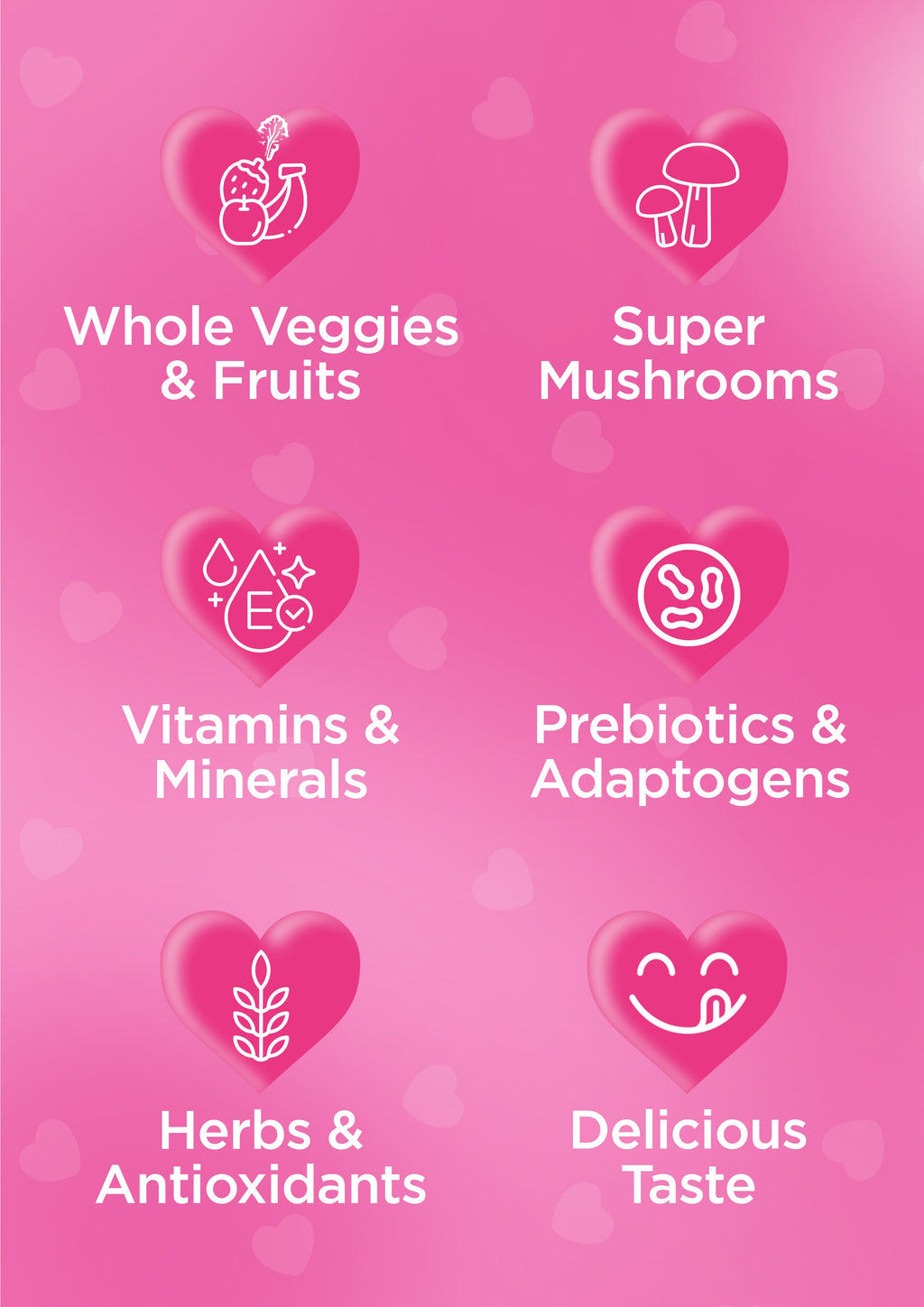 It Girl Snack - Superfoods Greens Gummies in Pink Starburst Flavor