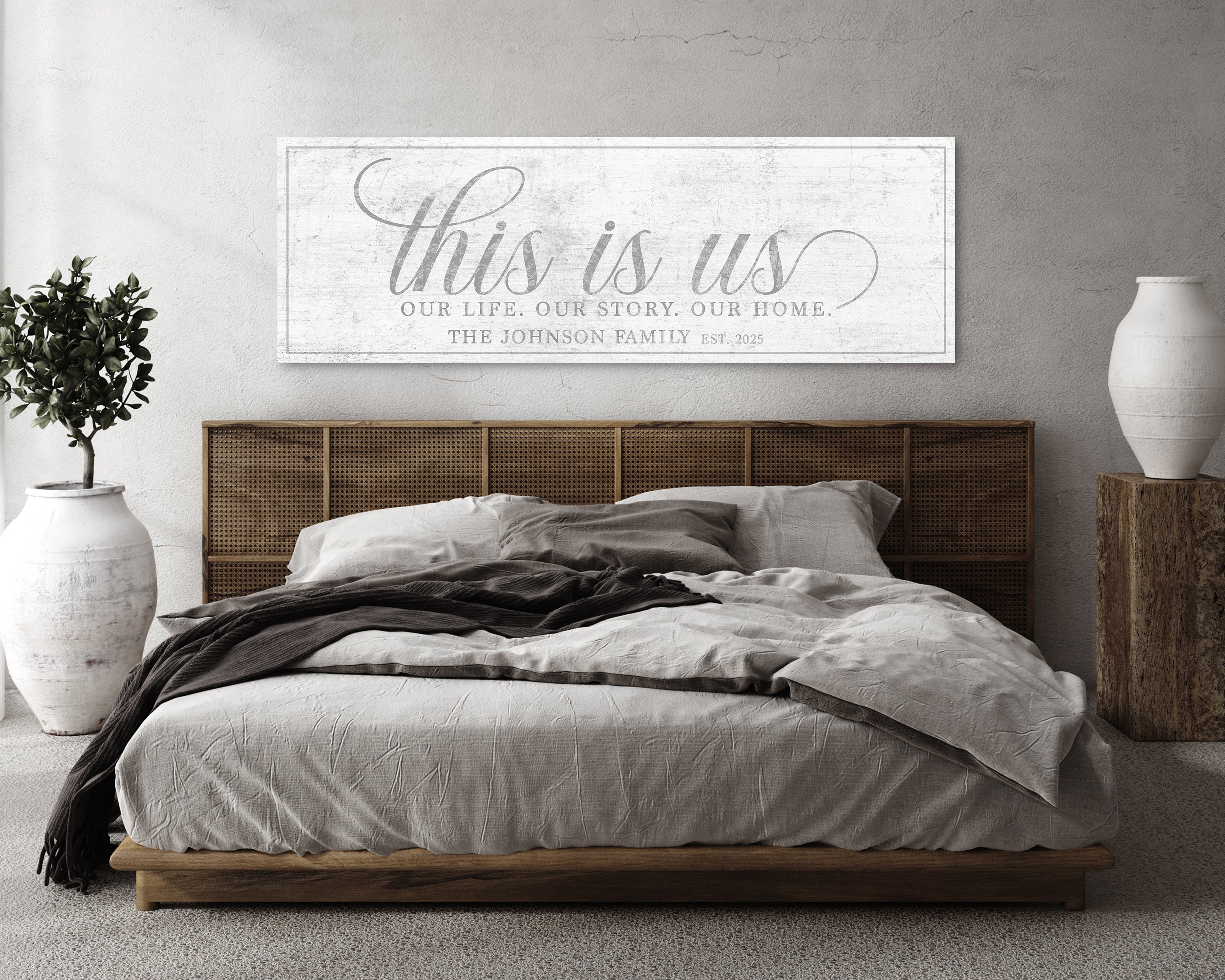 This Is Us Wall Art – Our Life, Our Story, Our Home