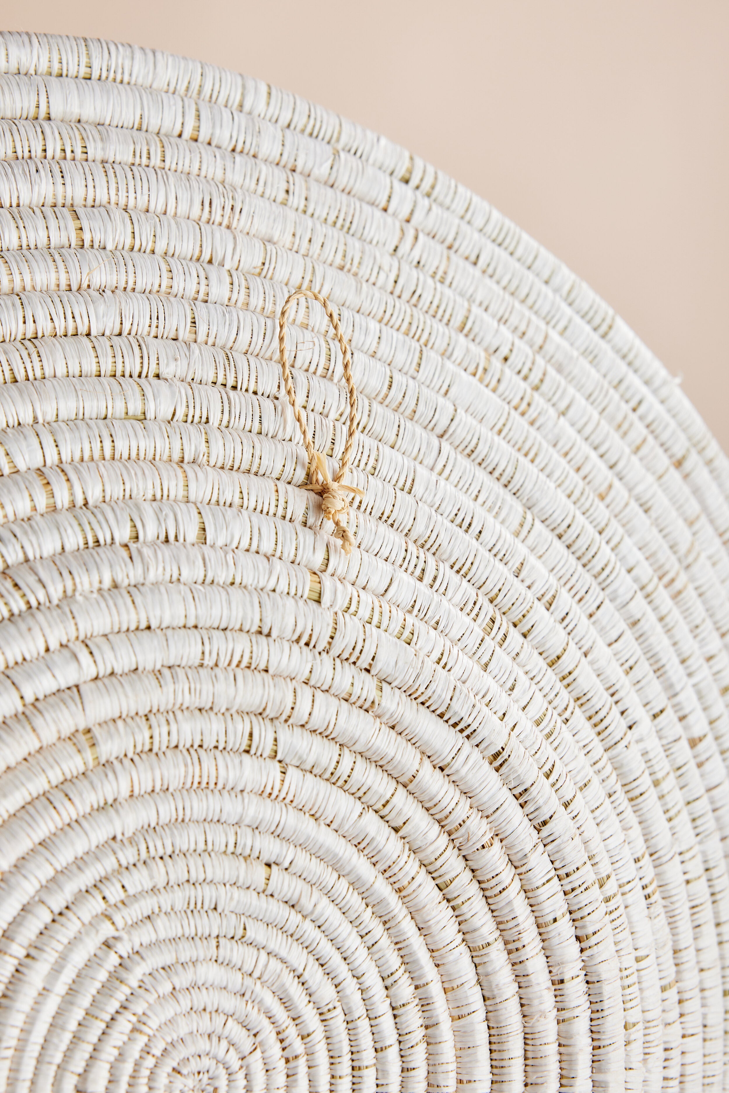 Mosaic Bullseye Wall Basket
