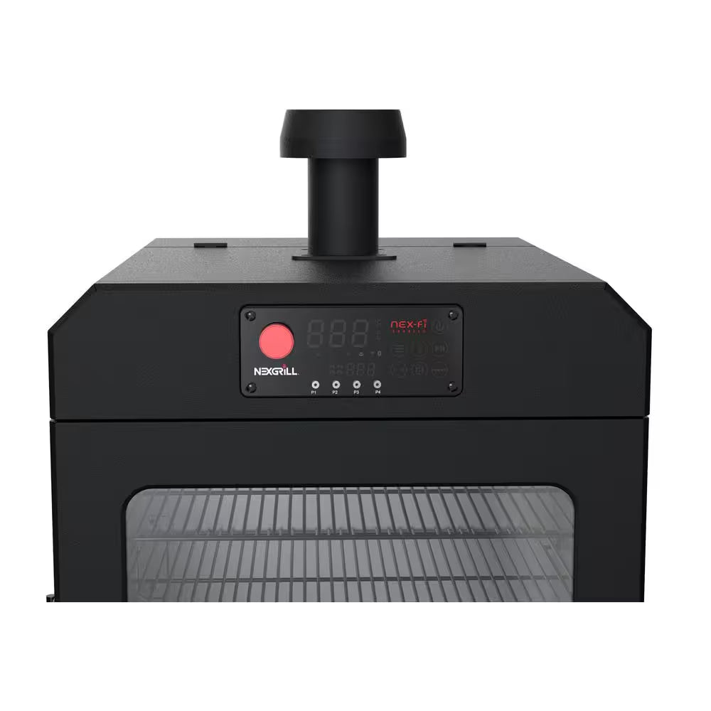Pellet Grill Smoker – Outdoor BBQ Grill with Vertical Smoker Design