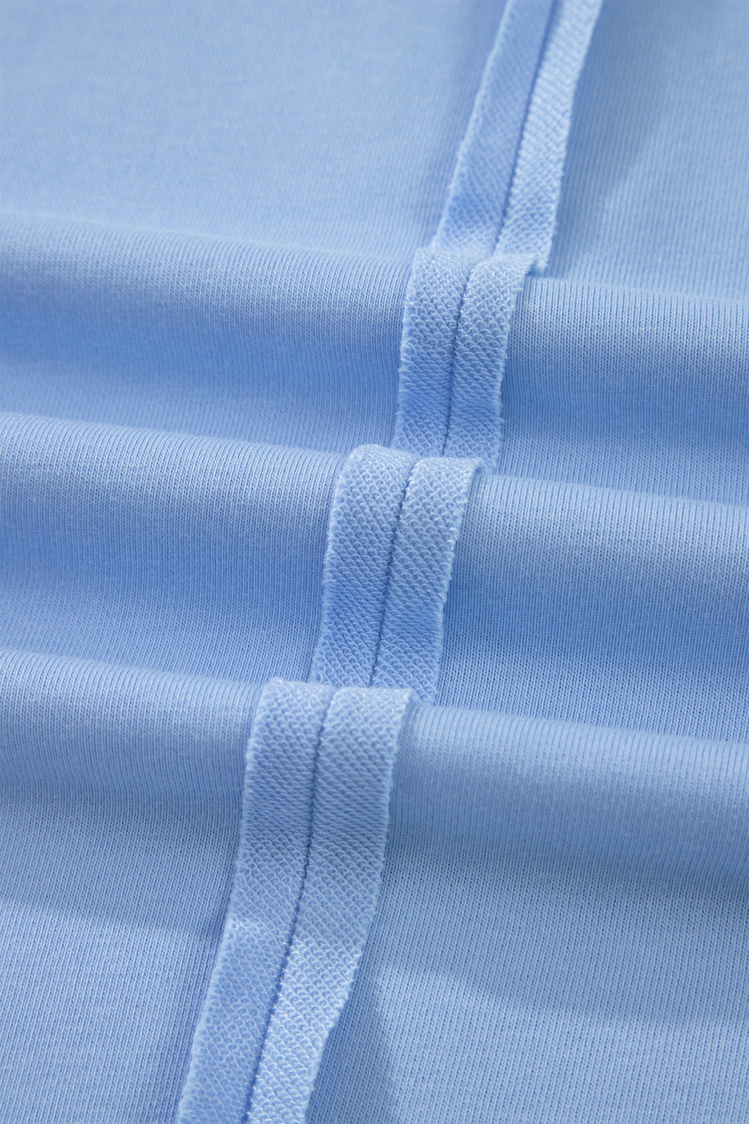 Solid Polo Tee & Elastic Waist Short Set