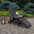 King Hamilton Black 2-Piece Eco-Friendly Seating Set