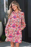 Analia Long Sleeve Mini Dress