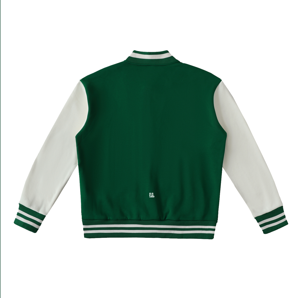 Fearless Apparel Line Two-Tone Fleeced Varsity Jacket Own the Streets. Fear Nothing
