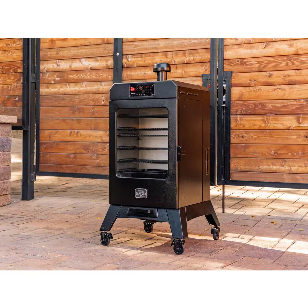 Pellet Grill Smoker – Outdoor BBQ Grill with Vertical Smoker Design