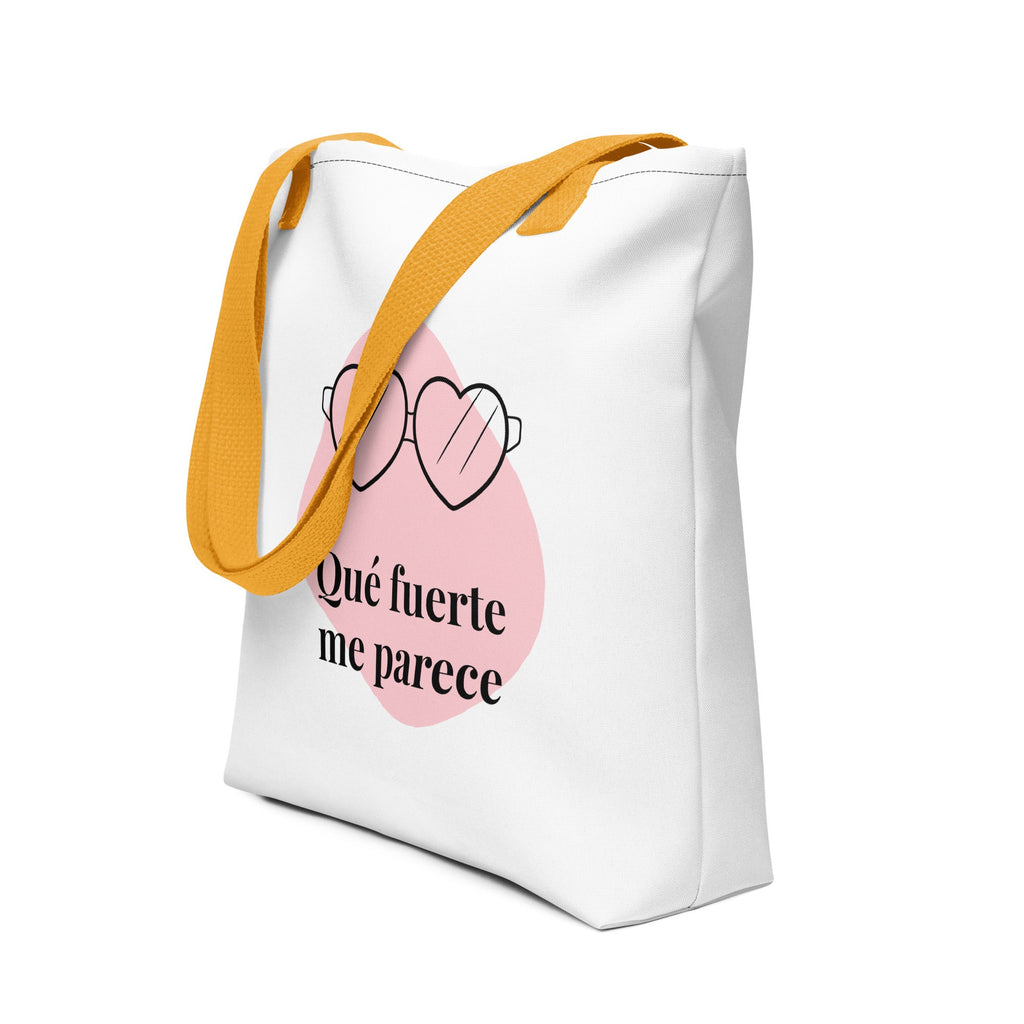 How Strong I look/Que fuerte me parece Tote bag