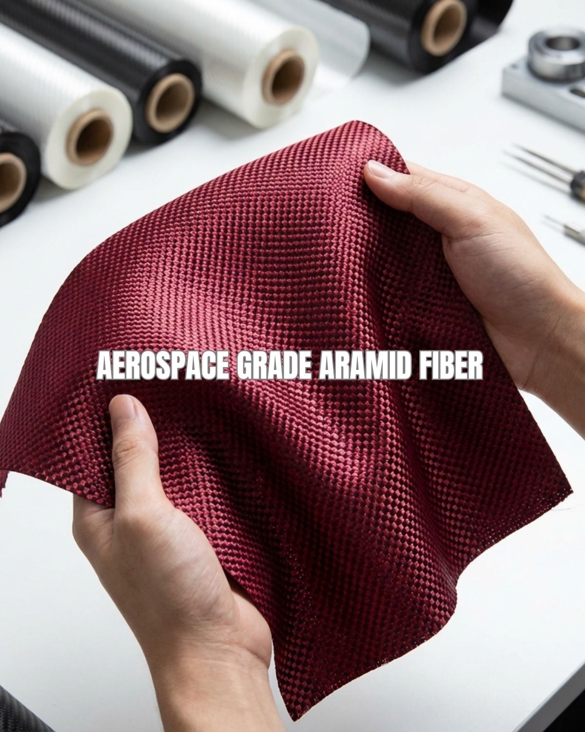 iPhone 17 Pro Max Case - Super Thin | Aramid Fiber | MagSafe - Crimson