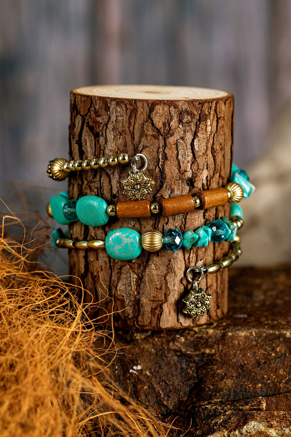 Arleth Bead Layer Winding Bracelet