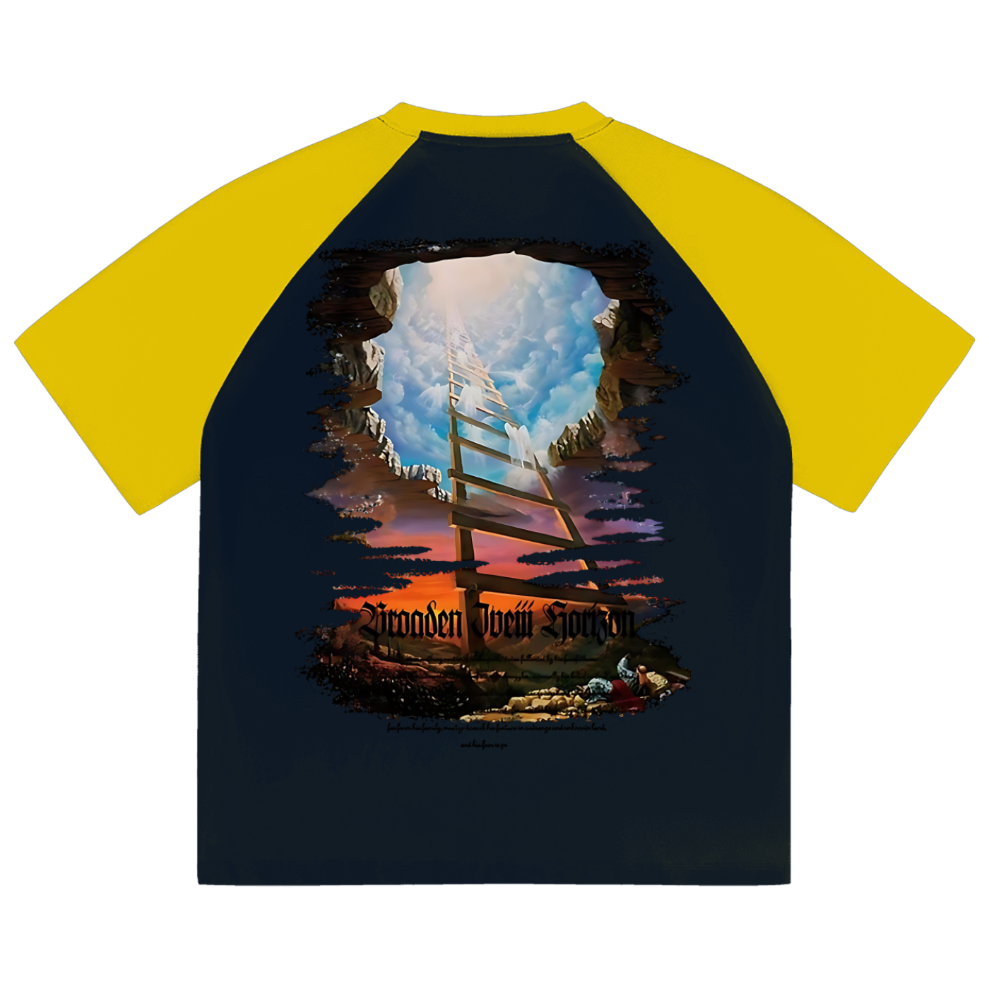 Fearless Apparel Line Color-Blocked Raglan Sleeve T-shirt
