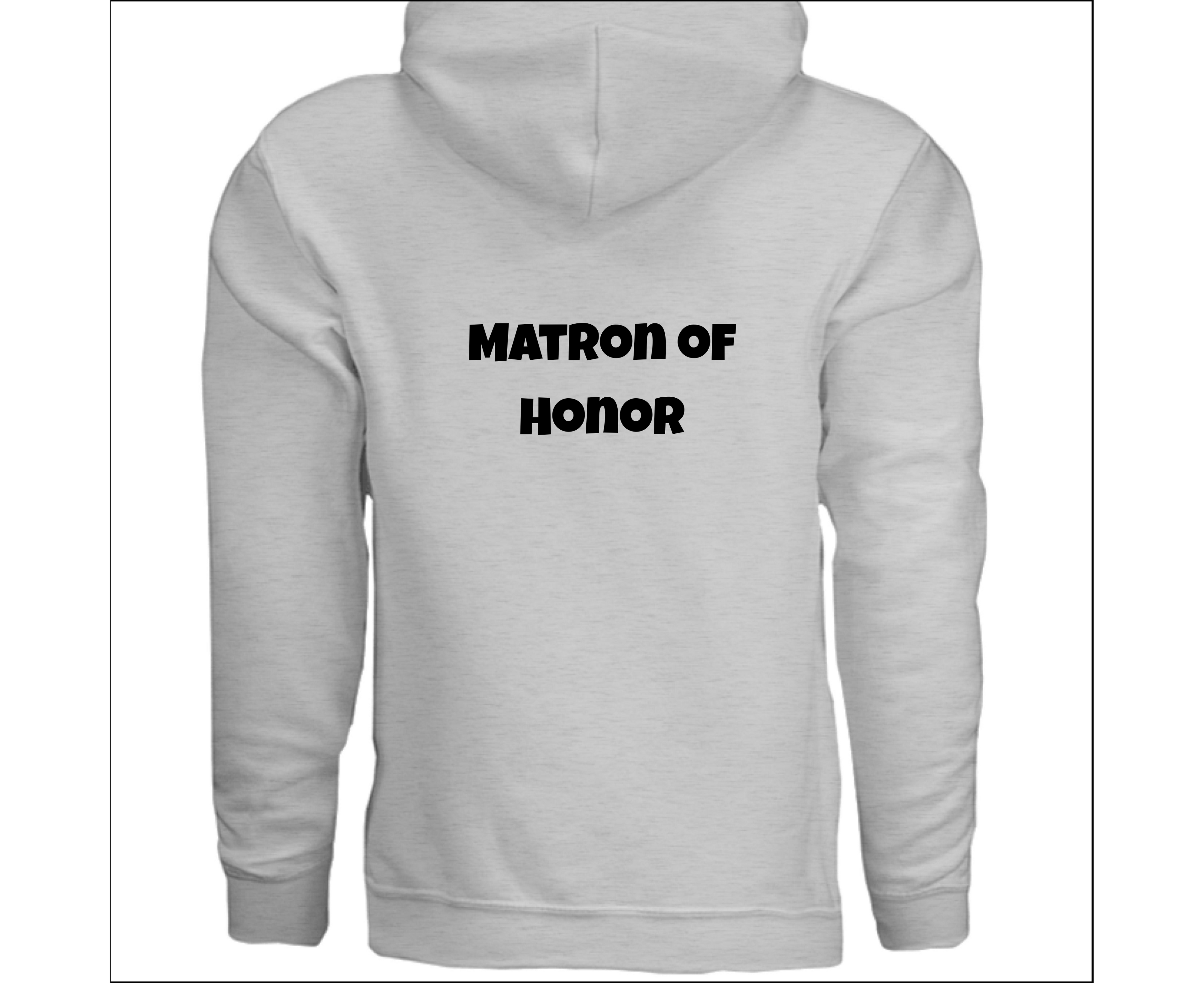 Customizable: Bridal Crew Hoodie Sweatshirt