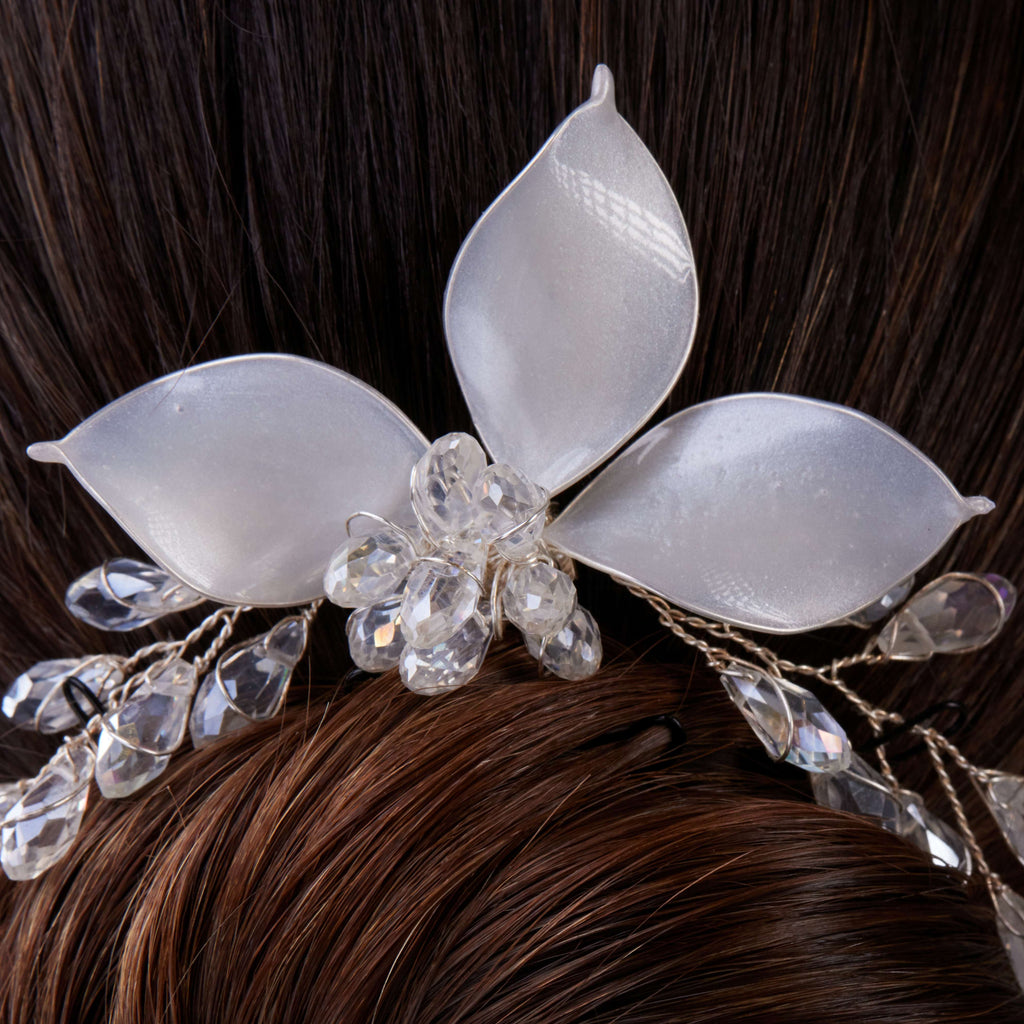 Flower Wedding Hair Comb
